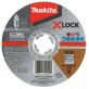 Makita metalo pjovimo diskas 125x1,2 mm X-LOCK